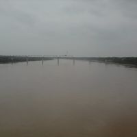 Etawah-Guna Railway line bridge on Chambal river (under construction), Мау