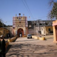 Main gate Nagnath Devsthan Manur., Ахалпур