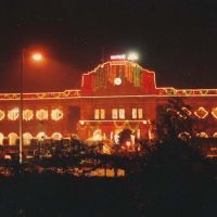 Nagpur Railway Station in Night, Нагпур