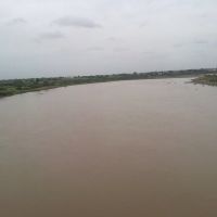 View of Bhima from railway bridge(Wilingdon bridge ),Pandharpur, Пандхарпур