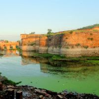 Lohagarh Fort has 34 Bastons for putting Canons, Бхаратпур