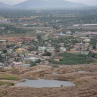 DSC04252 திண்டுக்கல்-பத்மகிரிகோட்டையிலிருந்து  from Malaikottai (Rock-Fort) view from Dhindukkal PadmagiriKottai 28, Диндигул