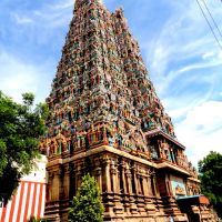 Temple at Minakshi Temple Complex, Madurai, Мадурай
