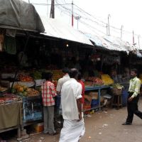 A market in Trichy, India, Тируччираппалли