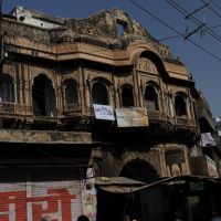 Agra,old city - balcony, Агра