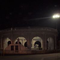 Gandhi Samadhi at night, Rampur,UP, Рампур