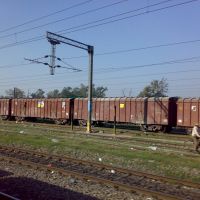 A VIEW OF INDIAN GOODS TRAIN 2011-- BY-GURMEJ SINGH VIRK 9465177443, Амбала