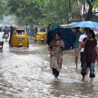 Monsoon in Chennai (Madras) - India, Мадрас