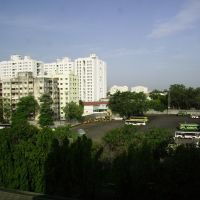 View from Green Park Hotel in Chennai, Мадрас
