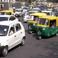 New Delhi traffic, Дели