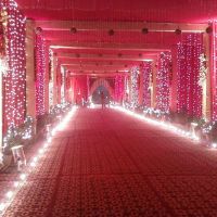 A decorated wedding scene @ Eidgah, Дели