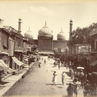 Chawri Bazar in 1870, Дели