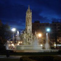 Plaza de los Luceros de noche, Аликанте