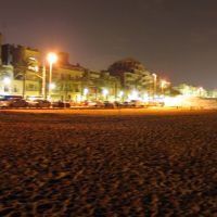 Badalona Beach by night, Баладона
