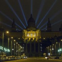 Museo nacional  by night, Барселона