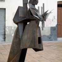 Escultura dedicada al mon Geganter (www.guiamanresa.com), Манреса
