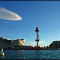 Barcelona Port View - World Trade Center & Teleferico - [By Stathis Chionidis], Тарраса