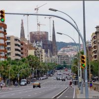 THE  GREEN  WAVE TO SAGRADA FAMILIA   /Please click full size  and F11/, Тарраса
