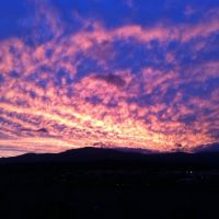 Atardecer con Nubes en la Sierra, Ибиза