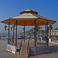 Kiosco de música en el Muelle de Alfonso XII, Картахена