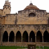 Claustro de la Catedral, Tortosa, Tarragona, Cataluña, España, Тортоса