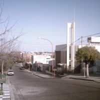 la "subida" de calle Espora, Пунта-Альта