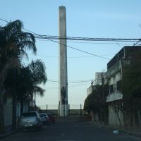 Monumento a Azopardo al final de calle Pellegrini / Lautaro, Сан-Николас