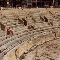 Anfiteatro Romano (foto anni 80), Лечче