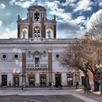 Taranto _ Chiesa del Carmine _ Costruita nel 1577 con il nome "Santa Maria della Misericordia" la facciata fu restaurata nel 1937., Таранто