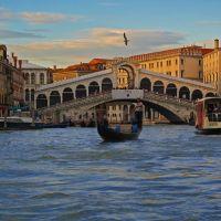 ITA Venezia Ponte Rialto (Canal Grande) from Gondola by KWOT ♥♥♥♥♥♥♥♥♥♥, Верона