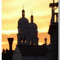 profili venziani al tramonto, Венеция