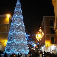 Il corso Vittorio Emanuelle per Natale, Салерно