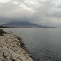 NAPOLI - Nuvole sul  Vesuvio - F. di mia f. Marianna, Торре-Аннунциата