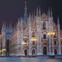 ITA Milano Duomo in the night by KWOT ☆2nd PRIZE: 2013-05 Human Constructions☆, Милан