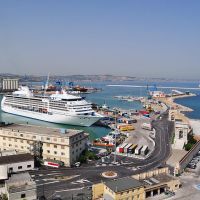 Ancona - Hafen mit Fähre - (C) by Salinos_de I, Анкона