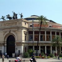 ITALIA Sicilia Teatro Politeama Garibaldi Palermo, Палермо