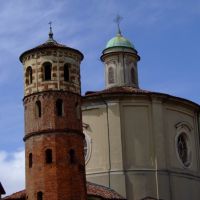 Asti -  torre Rossa e Santa Caterina, Асти