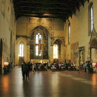 Arezzo - Chiesa di San Francesco - Abside con gli affreschi de "La leggenda della vera Croce" di PIERO DELLA FRANCESCA, Ареццо