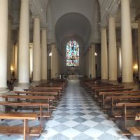 Poggibonsi - Interno della chiesa di S.Maria Assunta - 20-7-2014, Виареджио