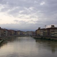 The Arno river / Pisa, Italy, Пиза