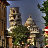 Schiefer Turm von Pisa / Leaning tower of Pisa - © AW, Пиза