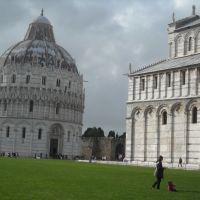 Baptistery and Duomo in Pisa, Пиза