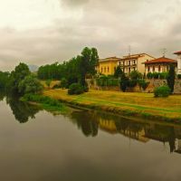 ITA Prato [Bisenzio] from Porta Mercatale Panorama by KWOT, Прато