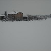 winter landscape, Фенца