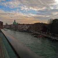 ITA Venezia Ponte della Costituzione ~ Calatrava e Canal Grande (Piazzale Roma) Panorama by KWOT, Венеция