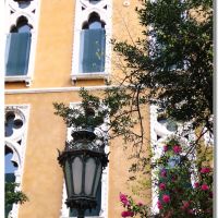 finestre e lampioni, Венеция