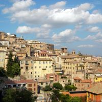 Perugia: panorama del centro storico (04-10-2009), Перуджа