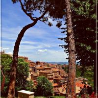 Blick auf Perugia, Перуджа