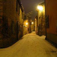 Il borgo sotto la neve, Rimini, Римини