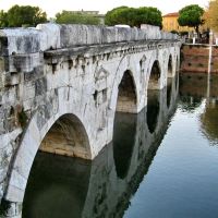 Ponte Tiberio. Rimini, Римини
